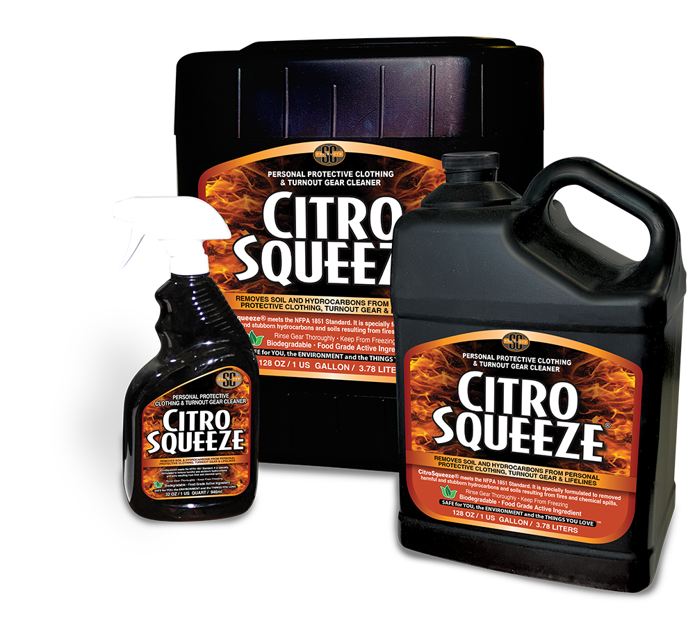 gear clean CITROSQUEEZE® PPE & Turnout Gear Cleaner – Fire Etc
