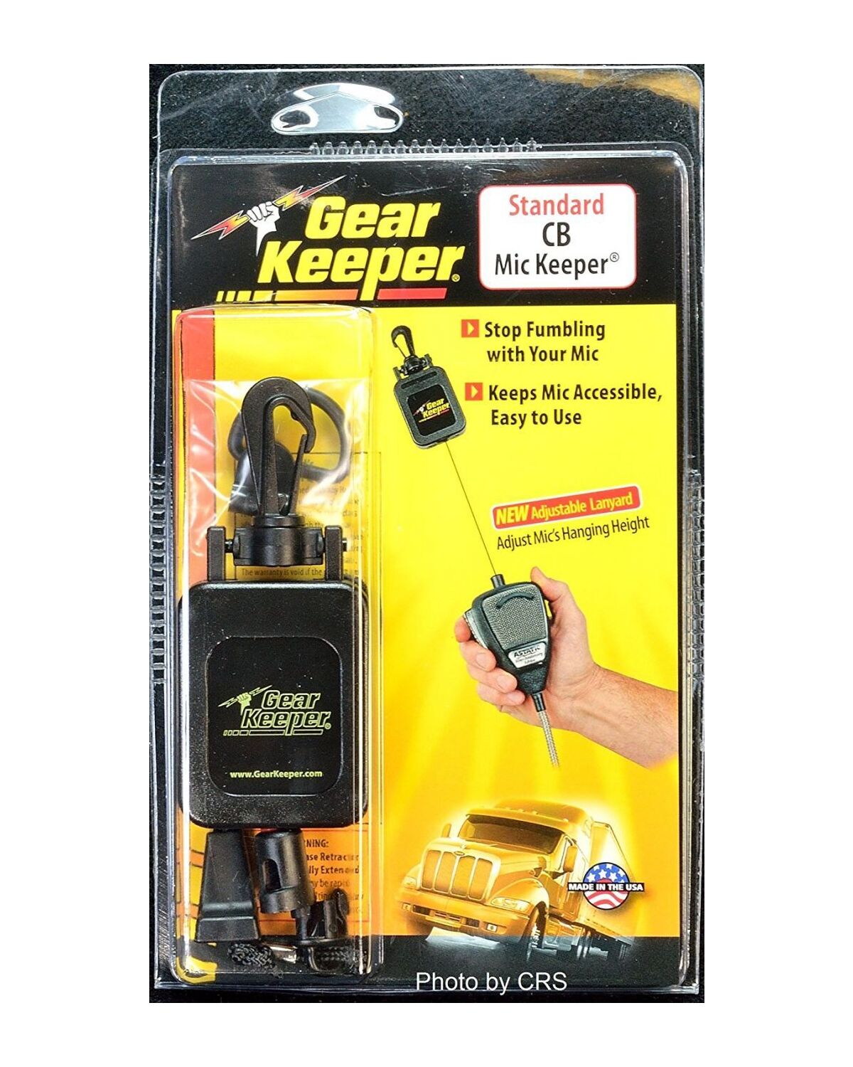 Gear Keeper Retractable Mic Keeper – Fire Etc - Main Image