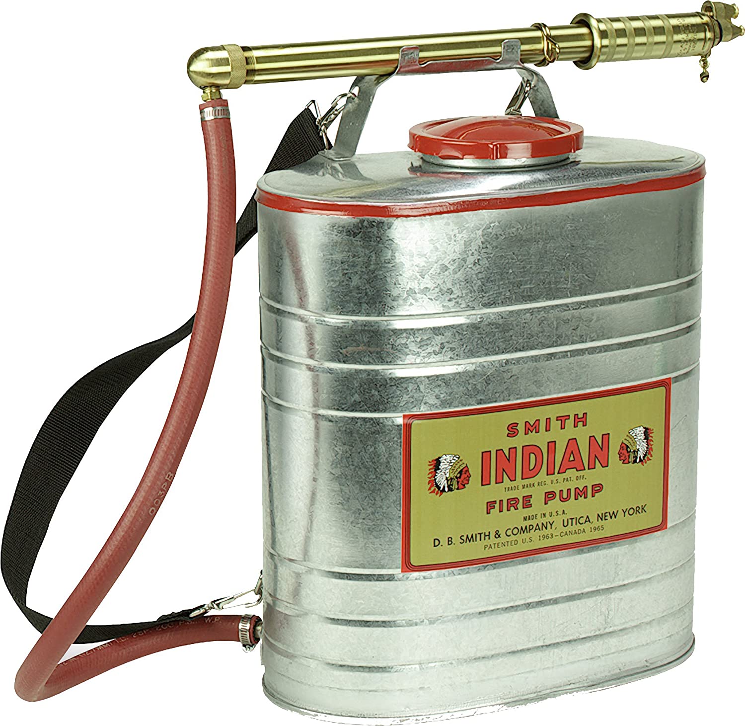 Indian Fire Pump 90G Galvanized Steel, 5 Gallon Tank