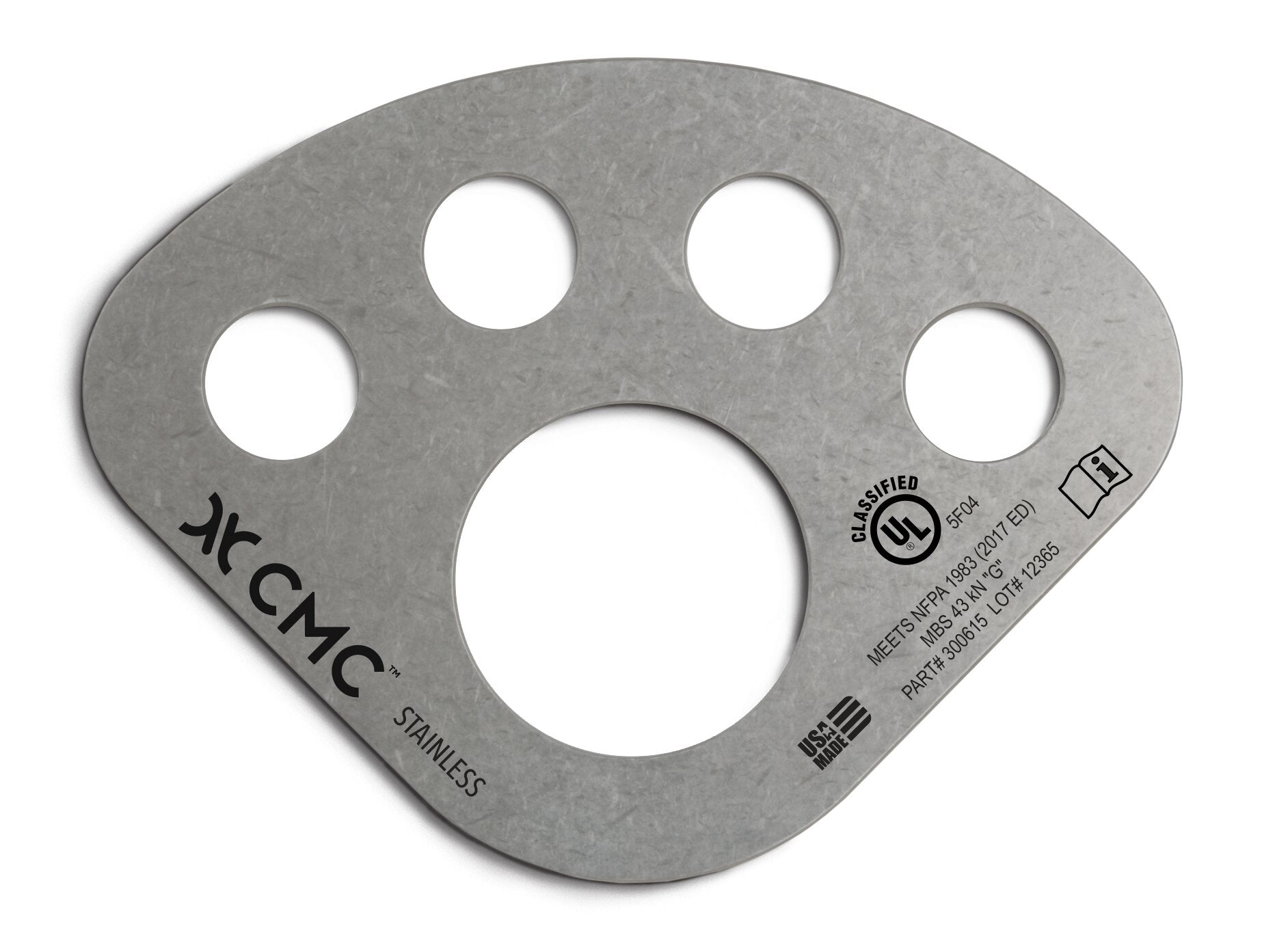 CMC Anchor Plate, Stainless Steel