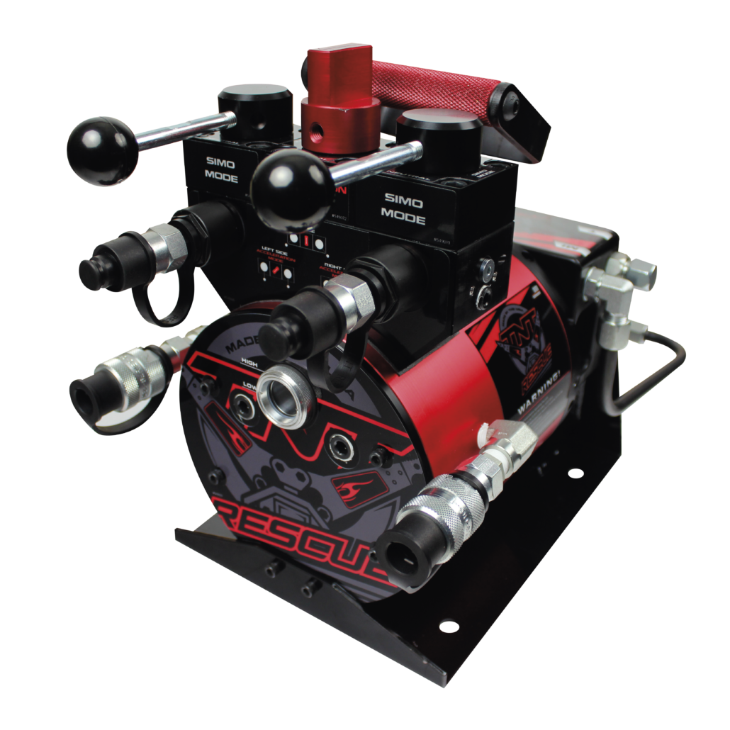 Fire Acelerator TNT Rescue Accelerator 10CC Hydraulic Piston Motor Twin Power Unit ...