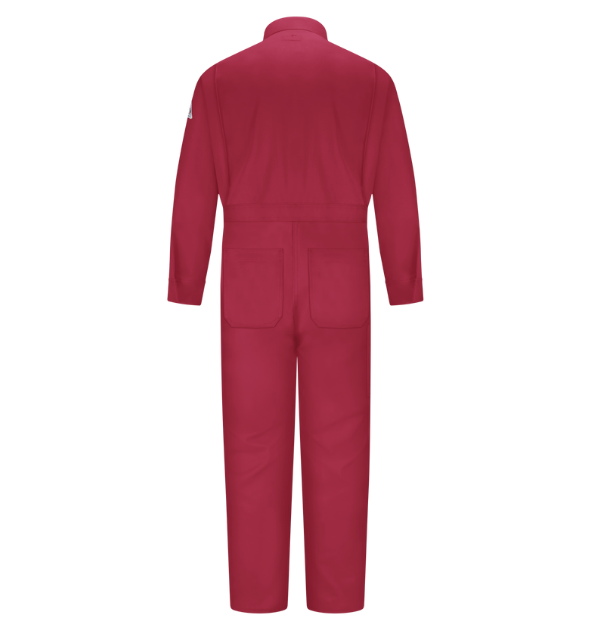 Bulwark FR Cotton Deluxe Coverall Red CEB2RD
