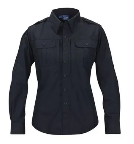 knee length dresses for ladies Propper Women's Duty Shirt - Long Sleeve