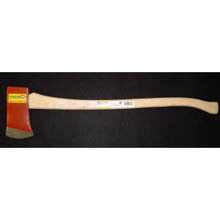Council Tool Flathead Fireman's style single bit axe with a 36" curved wooden handle, 6 lb.